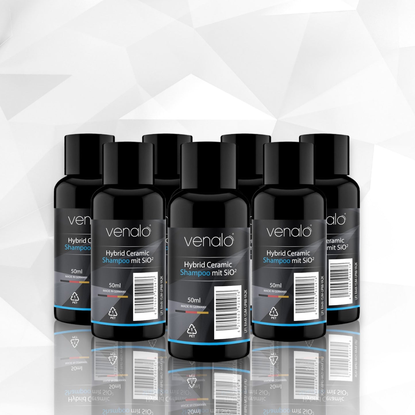 8x Hybrid Ceramic Shampoo (8x 50ml)